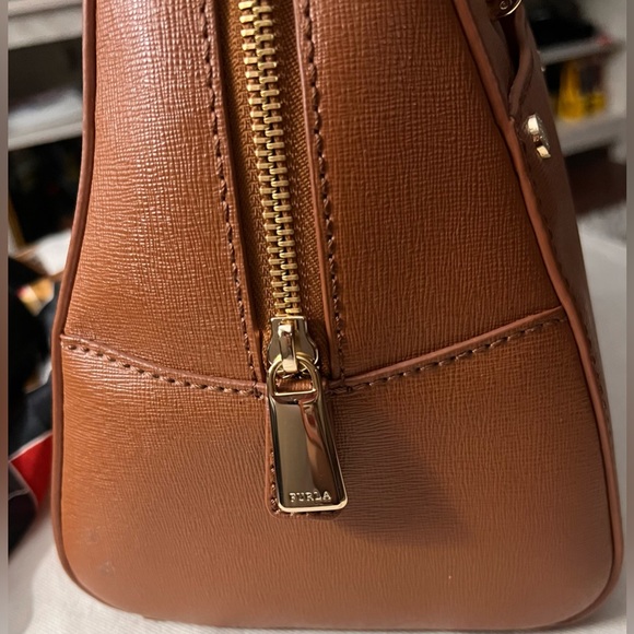 Furla brown Satchel Bag - Picture 8 of 10